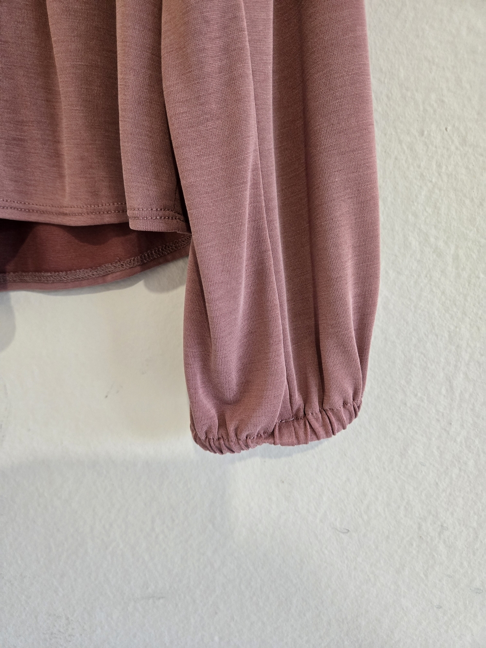 Lucky Brand Long Sleeve Smocked Bodice Pleasant Blouse Boho Cottagecore XS - Picture 5 of 11